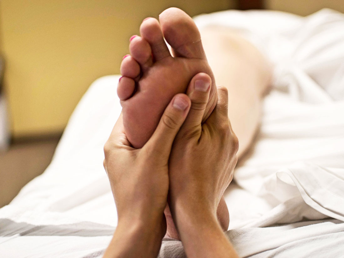 Fussreflexzonenmassage
